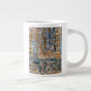 Tasse Géante Destinations   Aquarelle New York City View