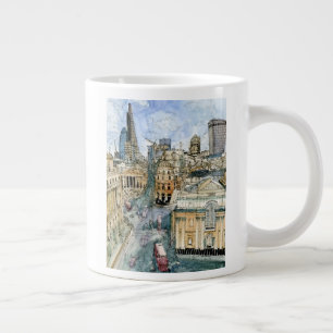 Tasse Géante Destinations   Watercolor Vintage London Street