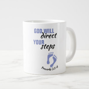 Tasse géante "Dieu le fera"