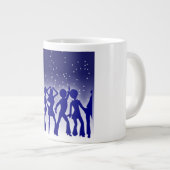TASSE GÉANTE DISCO DANSEURS (Devant droit)