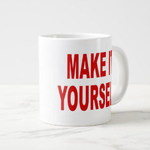Tasse Géante DO-IT-YOURSELF Créez Votre Propre Spécialité Es