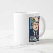 Tasse Géante Donald Trump nous surpasserons (Devant droit)