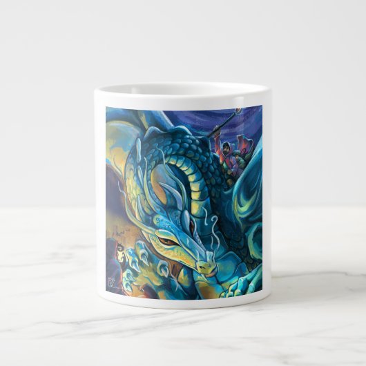 Tasse Géante Dragon Rider et Sorcerer (Devant)