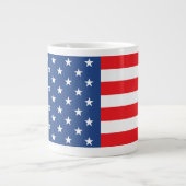 Tasse Géante Drapeau américain (Devant)