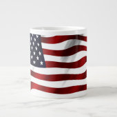 Tasse Géante Drapeau américain (Devant)
