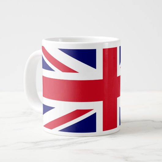 Tasse Géante Drapeau britannique (Devant gauche)