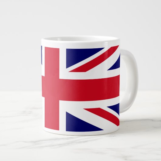 Tasse Géante Drapeau britannique (Devant droit)