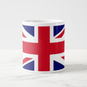 Tasse Géante Drapeau britannique (Devant)