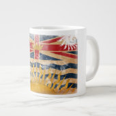 Tasse Géante Drapeau de Colombie-Britannique (Devant droit)