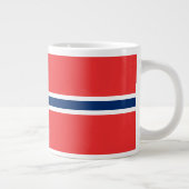 Tasse Géante Drapeau de la Norvège (Droite)