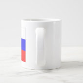 Tasse Géante Drapeau de la Russie (Dos)