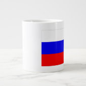 Tasse Géante Drapeau de la Russie (Devant)