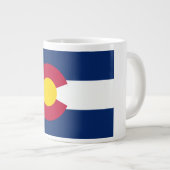 Tasse Géante Drapeau du Colorado (Devant droit)