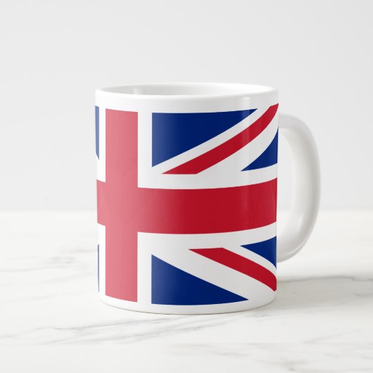 Tasse Géante Drapeau du Royaume-Uni (Devant droit)