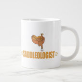 Tasse Géante Drôle de selle de cheval (Droite)