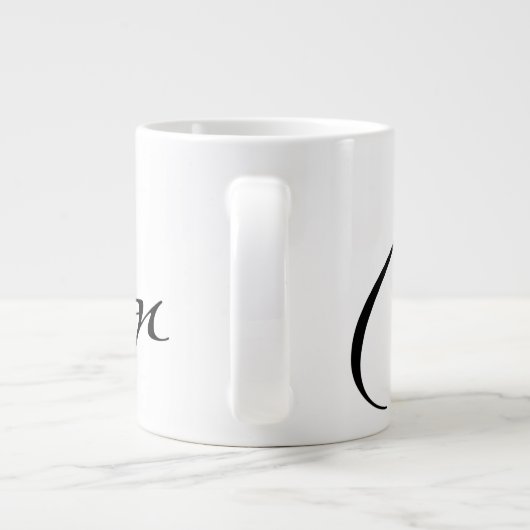 Tasse Géante Écrivain (Dos)