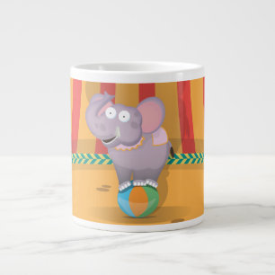 Tasse Géante Éléphant de cirque
