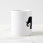 Tasse Géante Eléphant noir (Devant)