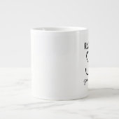 Tasse Géante Elle a persisté dans le brouillard (Devant)