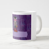 Tasse Géante Emo Sockmonkey (Devant droit)