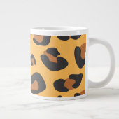 Tasse Géante Empreinte de léopard, Spots de léopard, Leopard Br (Droite)