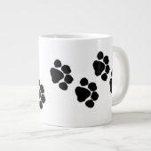 Tasse Géante Empreintes de pattes animaux (Devant droit)