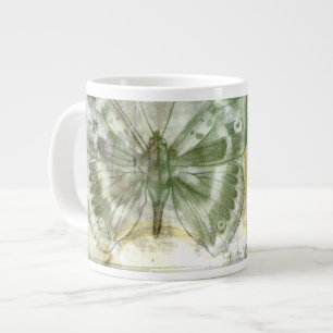 Tasse Géante Ensembles de papillons verts avec porte en fer