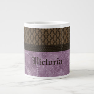 Tasse Géante Équipement en métal Steampunk Jumbo Mug, violet