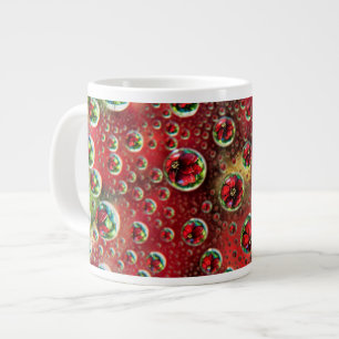 Tasse Géante États-Unis, Colorado, Lafayette. Bulles d'eau sur