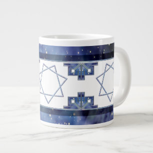 Tasse Géante Étoile bleue Septagram