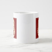Tasse Géante Être fort (Devant)