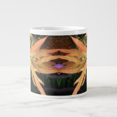 Tasse Géante Étude de feuille 2 (Devant)