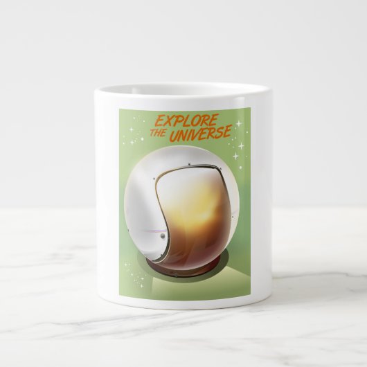 Tasse Géante Explorer l'Univers (Devant)