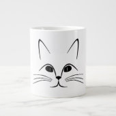 TASSE GÉANTE FACE CAT (Devant)