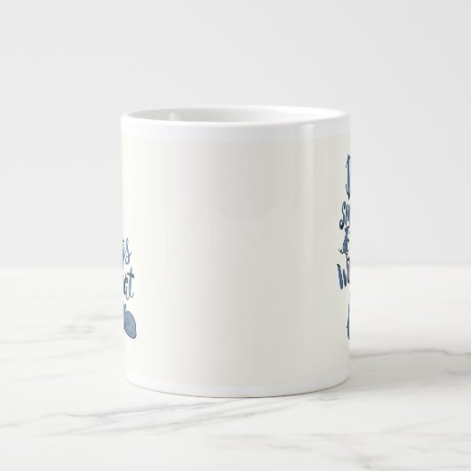 Tasse Géante Faire des petites choses avec un grand amour (Devant)