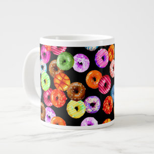 Tasse Géante Faites passer le motif sans soudure + votre backgr