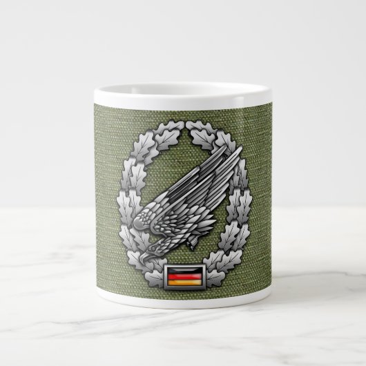 Tasse Géante Fallschirmjägertruppe Barettabzeichen (Devant)
