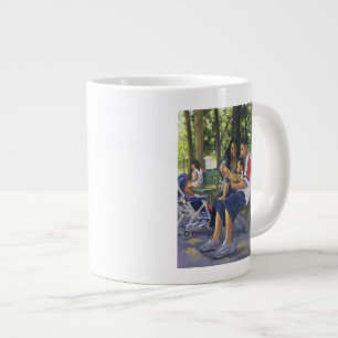 Tasse Géante Famille en parc 1999
