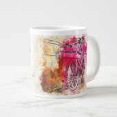 Tasse Géante Fête d'anniversaire de 55 ans (Devant droit)