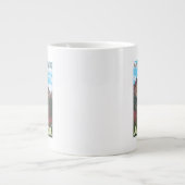 Tasse Géante Feu et montagnes - Anchorage, Alaska (Devant)