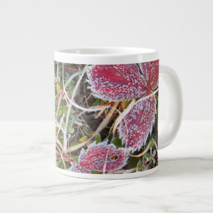 Tasse Géante Feuilles couvertes de givre, Canada