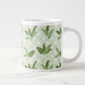 Tasse Géante Feuilles de palmiers tropicaux (Droite)