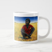Tasse Géante Fille en rouge 1992 (Droite)