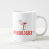 Tasse Géante Flamant rose drôle (Droite)