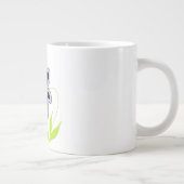 Tasse Géante fleur violette (Droite)