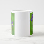 Tasse Géante Fleurs d'iris (Devant)