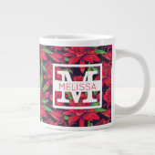 Tasse Géante Fleurs Et Colibris| Ajouter votre nom (Droite)