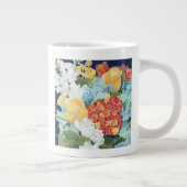Tasse Géante Florals II de minuit (Droite)