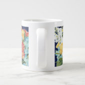Tasse Géante Florals II de minuit (Dos)
