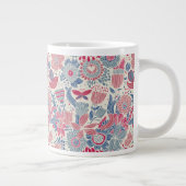 Tasse Géante Flore avec oiseau et papillon (Droite)
